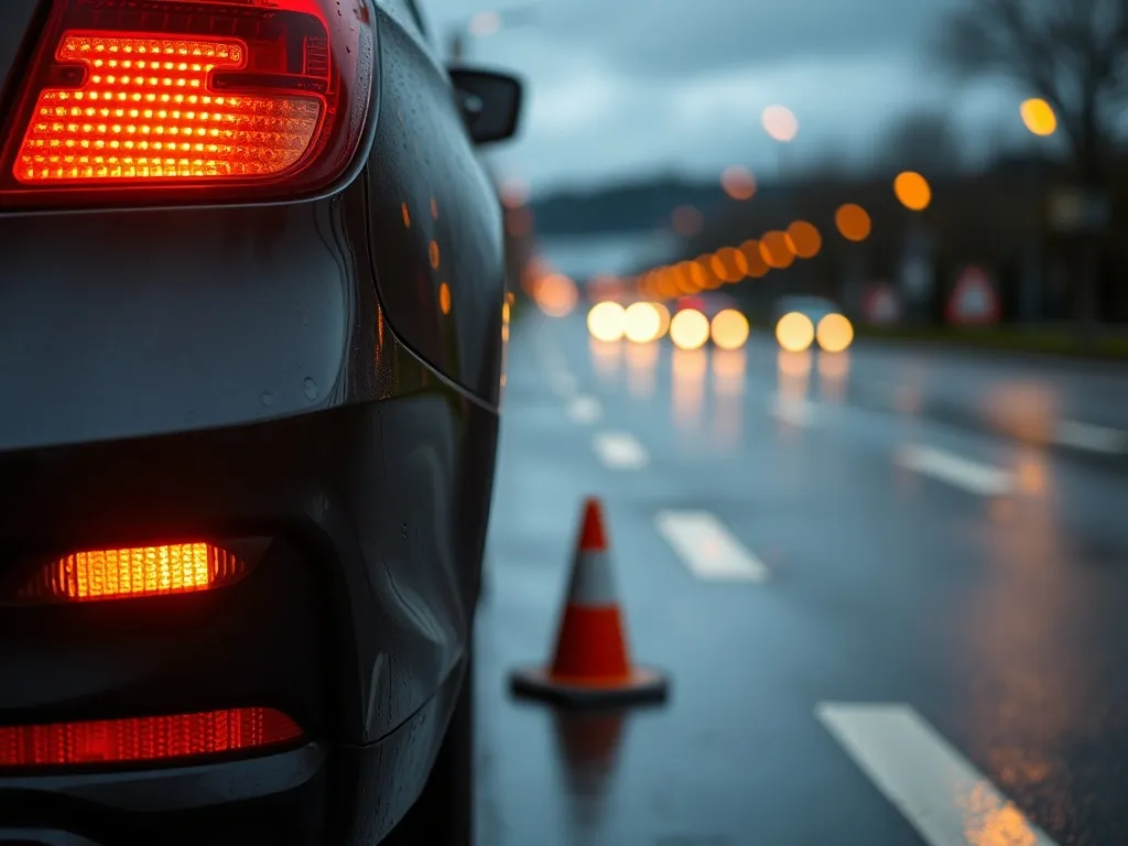 Jak pokazać światła awaryjne?