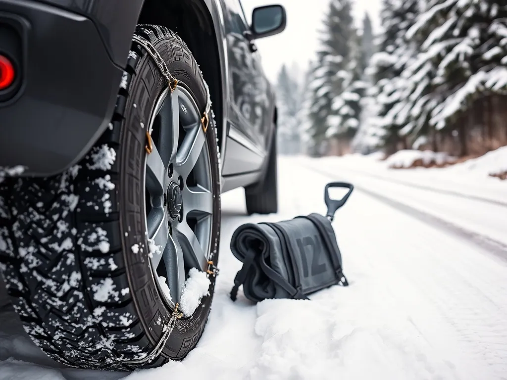 Jak nie utknąć w śniegu podczas jazdy samochodem?